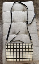 Fossil Waxed Canvas & Leather Crossbody Messenger Bag, listing 2
