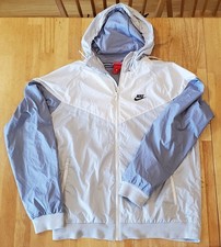 Nike Running Volt/Grey Hooded Windrunner Jacket, Men's Large — listing 4
