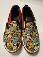 Pokémon Kanto Starters Slip-On Canvas Sneakers, Size 6 — listing 3