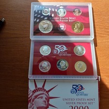 2000 United States Mint Silver Proof Set (50 State Quarters) — listing 5