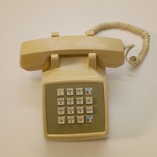 AT&T Model 2500 Beige Push Button Desk Telephone — listing 3