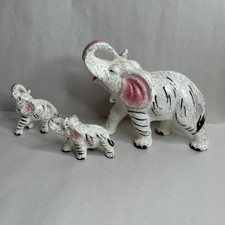 Vintage Japanese Ceramic Elephant Family Figurine Group — listing 5