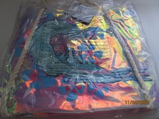 Disney Lilo & Stitch Iridescent Holographic PVC Beach Tote Bag with Rope Handles