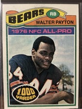1977 Topps #3 1976 NFL Rushing Leaders Walter Payton / O.J. Simpson — listing 4