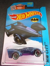 Hot Wheels Batman v Superman Batmobile Die-Cast Car, Metallic Blue — listing 2