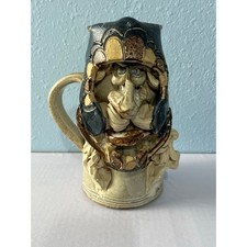 Handmade Studio Pottery Face Mug with Sculpted Features — listing 2