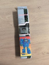 Vintage 1980s Transforming Robot Quartz Digital LCD Watch (Red), Made in Hong Kong
