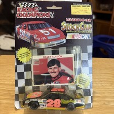 Racing Champions Davey Allison #28 Havoline 1:64 Diecast Stock Car with Collector Card — listing 6