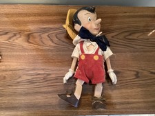 Vintage Multi Products Pinocchio Composition Wood Figurine — listing 4