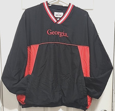 Vintage 58 Sports Georgia Bulldogs Big G Logo Pullover Windbreaker Jacket — listing 6