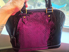 Louis Vuitton Alma PM Monogram Canvas Handbag with Vachetta Leather Trim — listing 4