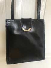 J by Jane Shilton Croc-Embossed Leather Top Handle Flap Handbag — listing 6