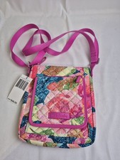 Vera Bradley Quilted Cotton Crossbody Shoulder Bag in Charcoal Medallion Pattern — listing 2