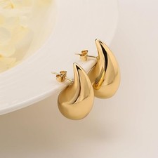 Gold-Tone Open Hoop Earring or Small Ring/Jump Ring — listing 2