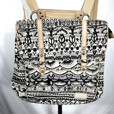 Sakroots Peace & Nature Print Convertible Backpack Handbag