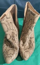 X2B Nude Block Heel Ankle-Strap Sandals, Size 10, Zipper Back — listing 6