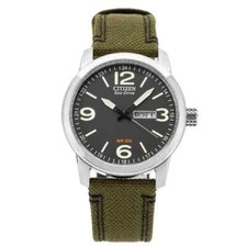 Citizen Eco-Drive Day-Date Men's Watch, Blue Dial, Stainless Steel Bracelet — listing 2