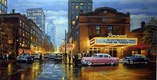 "Evening at the Paramount" Signed & Numbered Limited Edition Print by Dave Barnhouse — listing 3