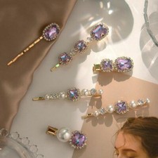 Assorted Snap Hair Clips and Elastic Hair Tie Bundle in Neutral Tones