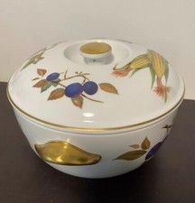Royal Worcester Evesham Gold Covered Casserole Dish — listing 3
