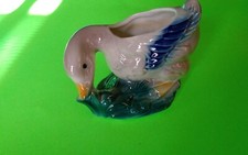 Vintage Ceramic Mallard Duck Figural Planter, Hand-Painted, Likely Made in Japan — listing 6