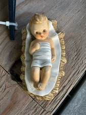 Goebel Christ Child / Infant Jesus of Prague Porcelain Figurine, Red Robe with Orb, listing 6