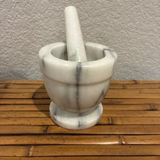 Solid Marble Mortar (Small Grinding Bowl) — listing 6