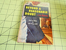 Beyond a Reasonable Doubt by C. W. Grafton - Pocket Book #752 Vintage Mystery Paperback — listing 4