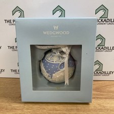 Wedgwood Blue Jasperware 1993 Christmas Collector Plate — listing 2