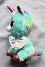 Ty Beanie Boos Wishful the Unicorn Plush, Rainbow, 6 inch