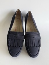 Amalfi by Rangoni Red Suede Twist-Knot Loafers, Made in Italy — listing 2