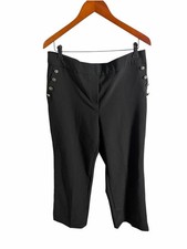 Black Long-Sleeve Wide-Leg Jumpsuit with Front Keyhole and Twist-Knot Waist, listing 6