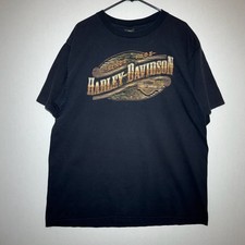 Vintage Harley-Davidson Eagle Bar & Shield England Graphic T-Shirt, Size L — listing 2