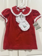 The Oaks Apparel Girls' Pastel Rainbow Striped A-Line Dress, Size 2Y — listing 6