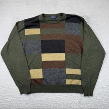 Dockers Men's Colorblock Crewneck Sweater, Size 2XLT — listing 2