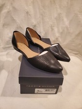 Tommy Hilfiger Women's Black Pointed-Toe d'Orsay Flats 7 — listing 3