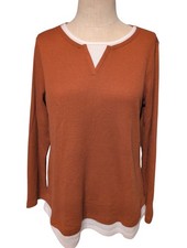 Grace Karin Women's Black Waffle-Knit Short-Sleeve Sweater Top, Size L — listing 4