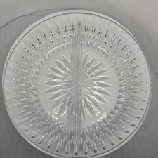 Princess House Highlights Crystal Divided Relish Dish — listing 4