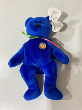 Ty Beanie Baby 'Clubby' Blue Bear (pair) — listing 4