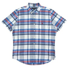 U.S. Polo Assn. Men's Long Sleeve Plaid Button-Down Shirt, Size L — listing 2