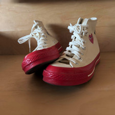 Converse Chuck Taylor 70 Hi x Comme des Garçons PLAY Black Sneakers — listing 6