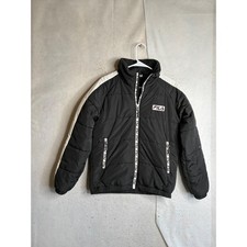 Fila Two-Tone Puffer Jacket, Black & Tan Colorblock — listing 3