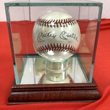 1982 Authentic Sports Autographs Mickey Mantle Card #21 '1955 Hall of Fame Game' (Autograph Unverified) — listing 2