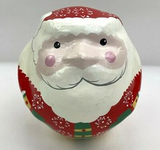 Vintage Figural Milk Glass Santa Claus Christmas Light Bulb — listing 4