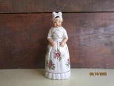 Vintage Ceramic Boy Figurine with Polka-Dot Newsboy Cap, Made in Japan — listing 2