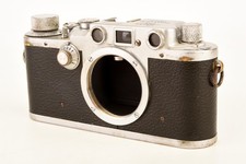 Vintage Barnack-Style 35mm Rangefinder Camera with Collapsible Lens (Leica III-type body)