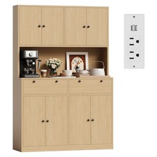 Dark-finish wooden case piece (possibly a chest of drawers or cabinet side) — listing 4