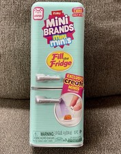 Zuru Mini Brands Mini Minis 'Fill the Fridge' Mini Fridge Playset with Blind Capsules — listing 3
