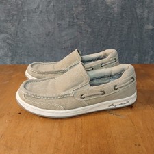 Margaritaville Men's Leather Boat Shoes 11 or larger — listing 6