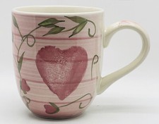 Brushes Handpainted Sailboat Motif Oversized Jumbo Coffee Mug / Soup Cappuccino Cup — listing 5
